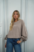 Pull Ample - Titouan Taupe