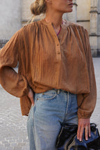 Amicie Blouse Camel