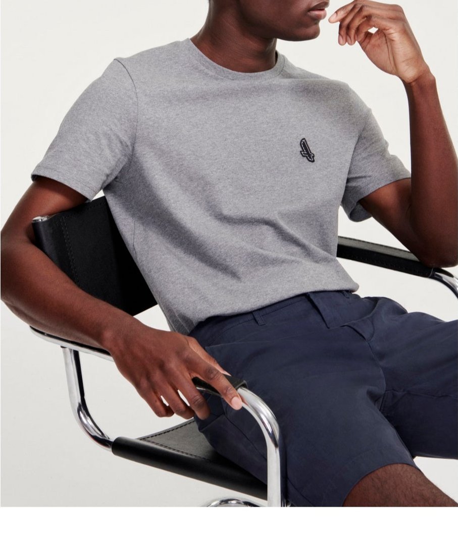 T-Shirt - Heather Grey - Homme