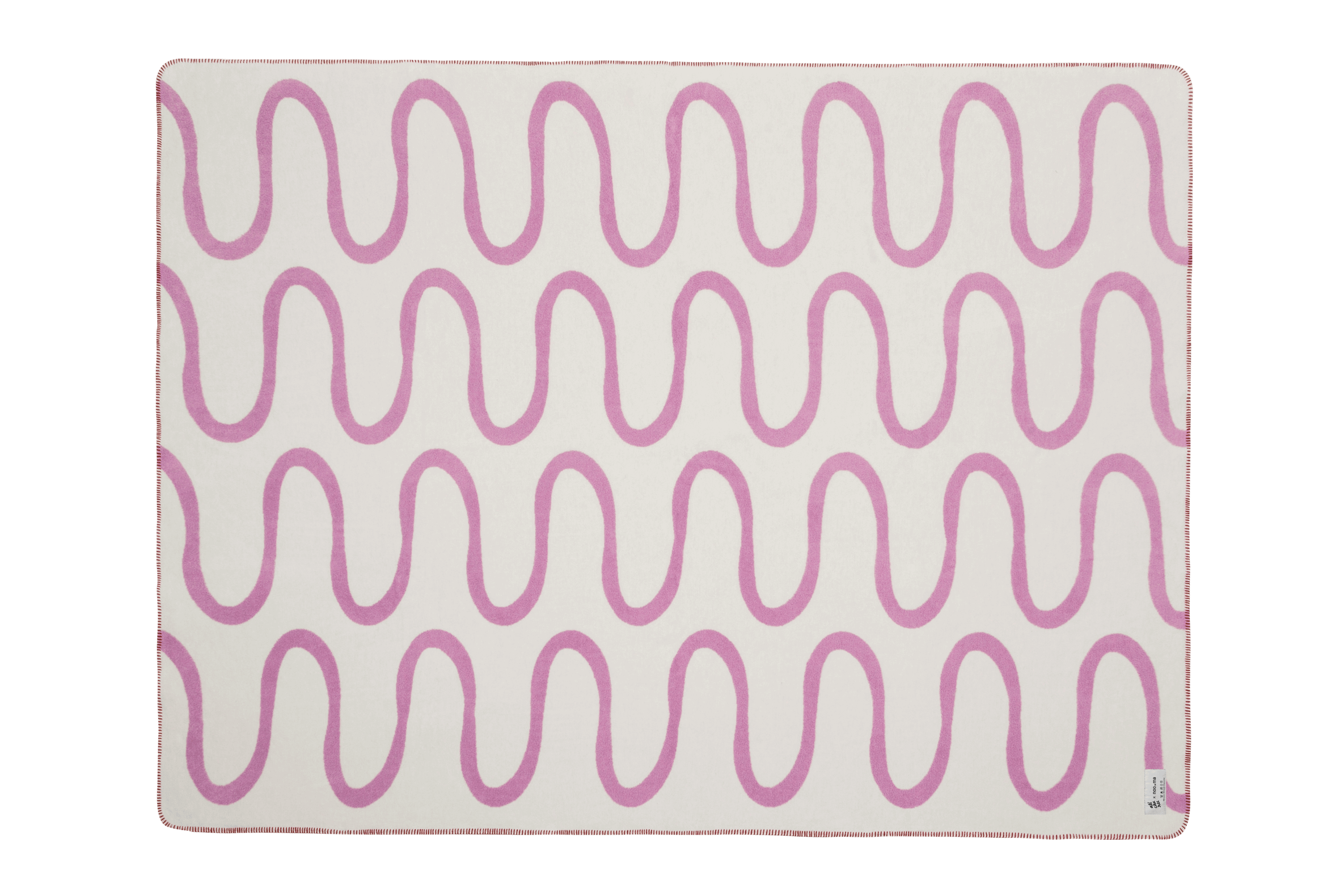 Plaid Swirl - Lilac Fluff & Cream Beige