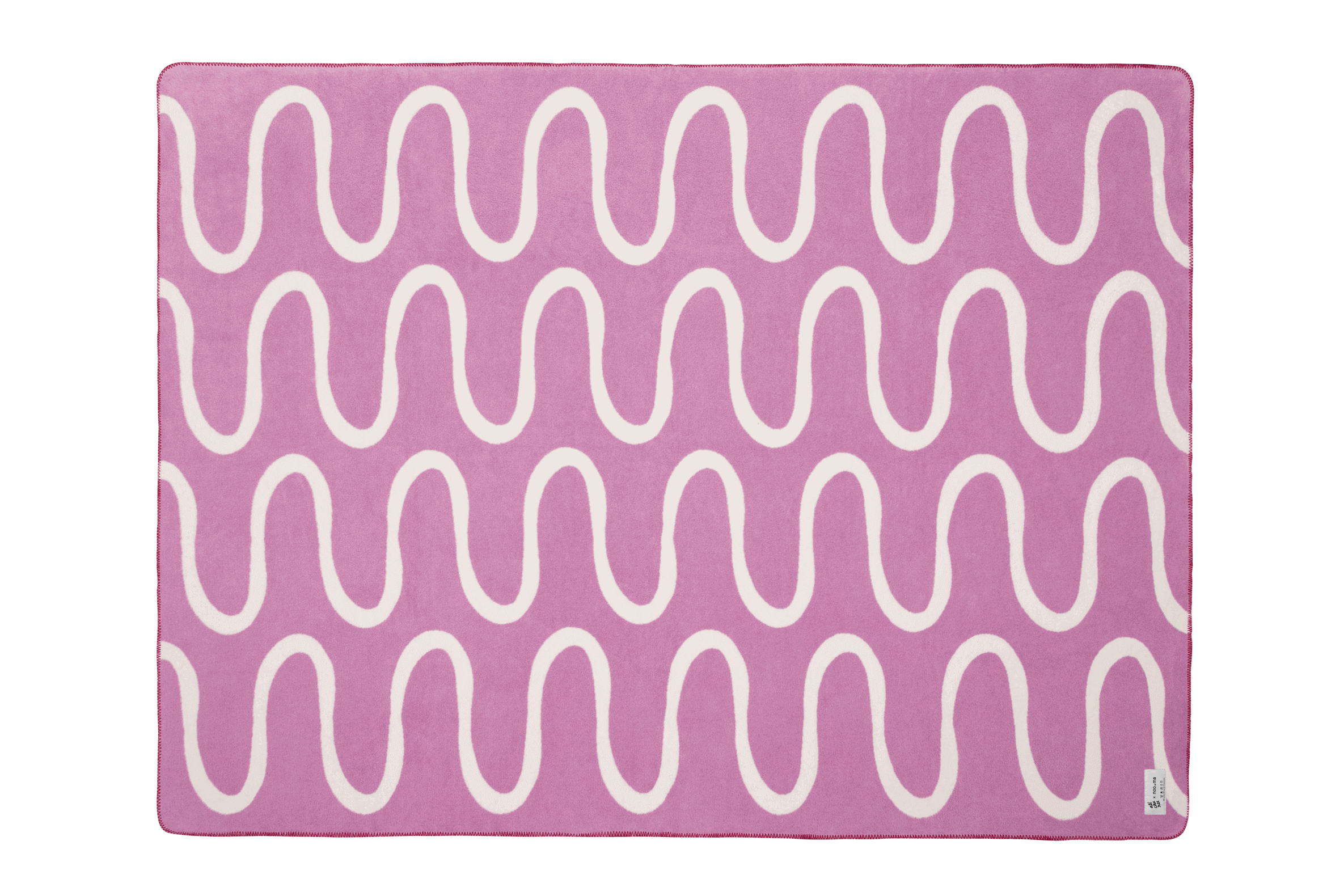 Plaid Swirl - Lilac Fluff & Cream Beige