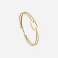 Bracelet Accoster  - Or Pailleté