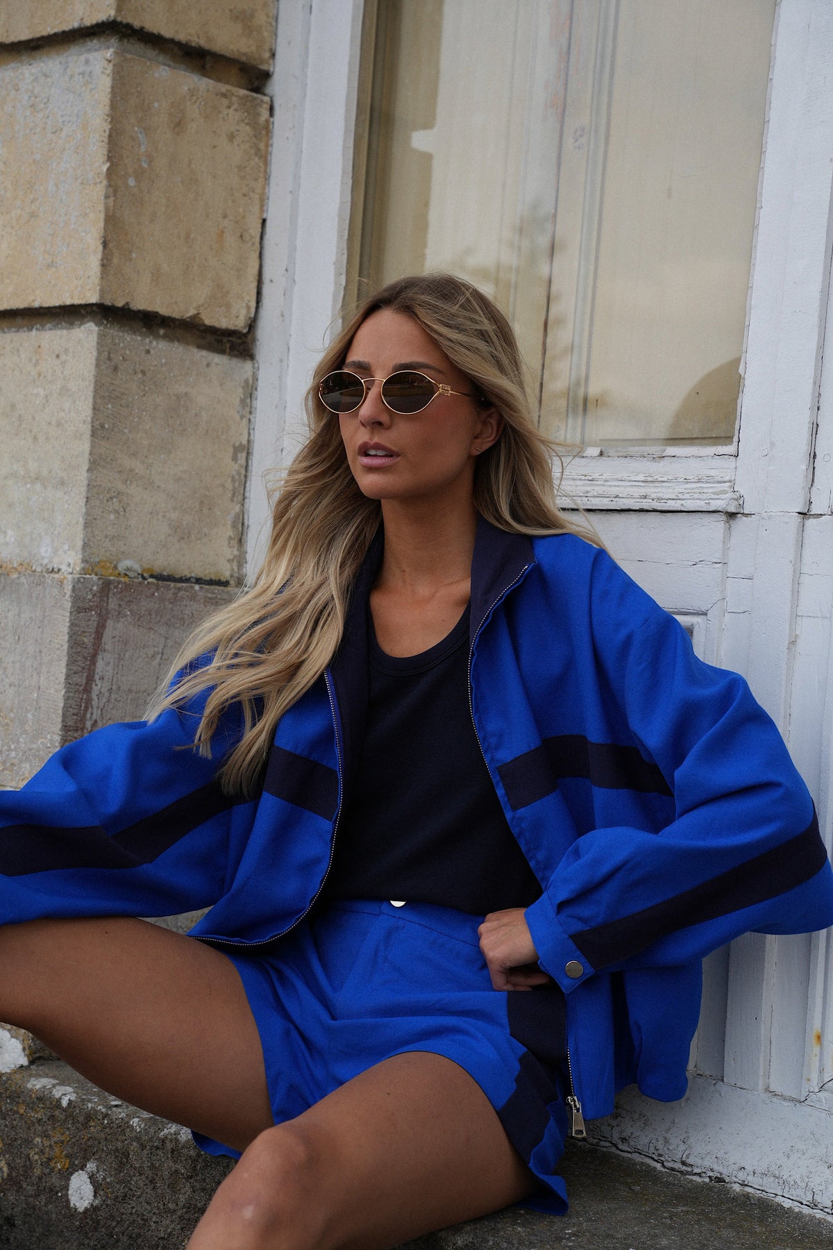 Giacca con Bande - Sael Blu