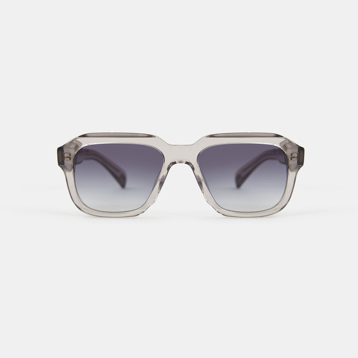 Gafas grandes Ace - Montura gris cristal