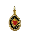 Charm Coeur Sacré Rouge - 6 Modèles