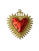 Charm Coeur Sacré Rouge - 6 Modèles