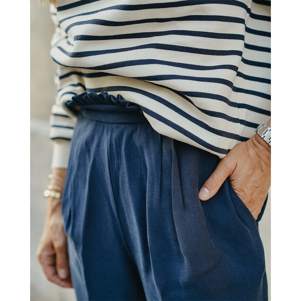Achille Trousers - Navy
