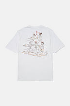 T-Shirt Acrobatics Water Skiing White