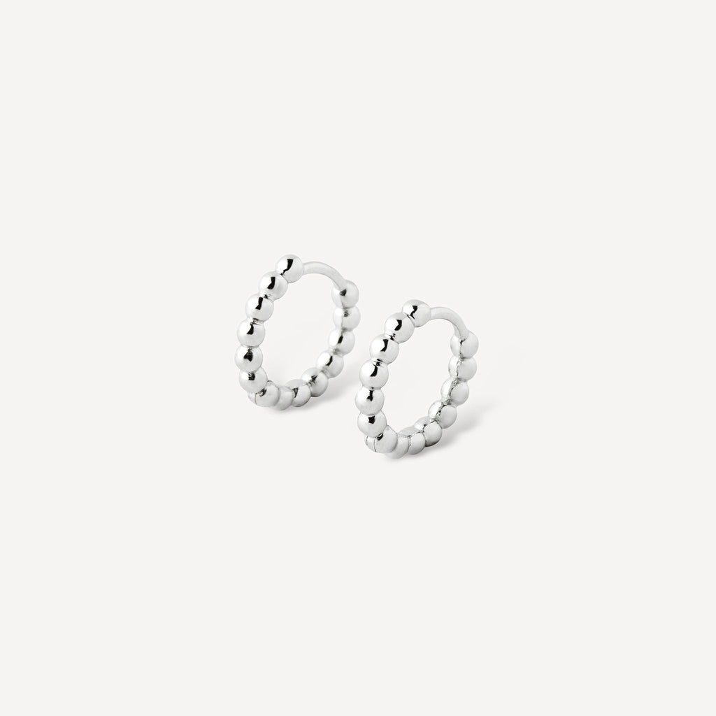 Boucles D'Oreilles Ondulation Argent