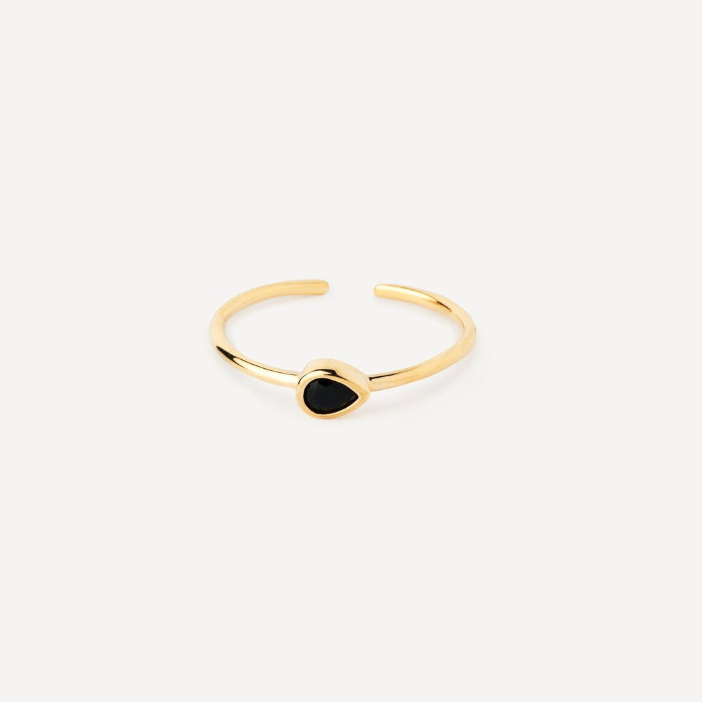 Bague Goutte Noire