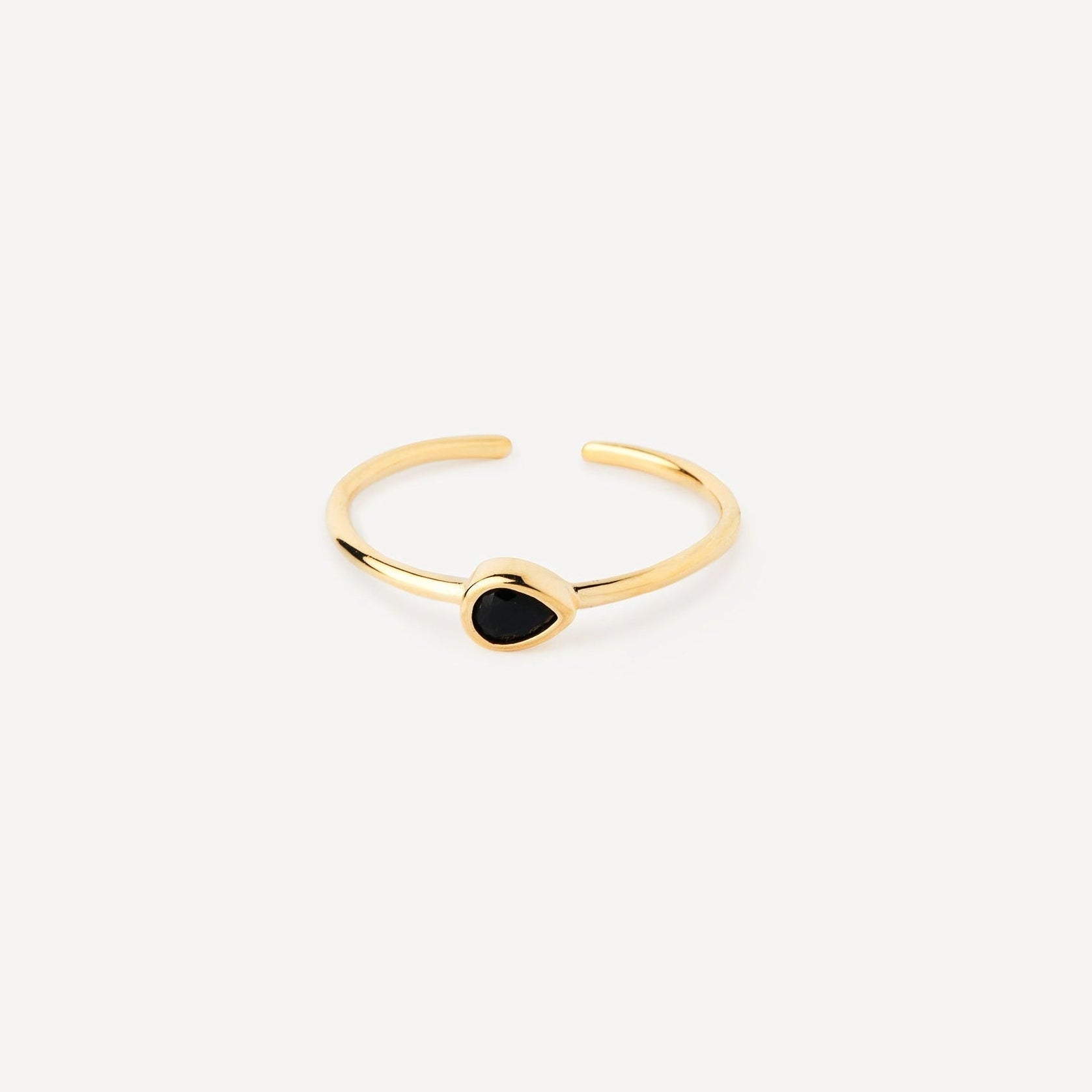 Bague Goutte Noire