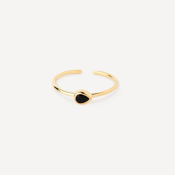 Bague Goutte Noire