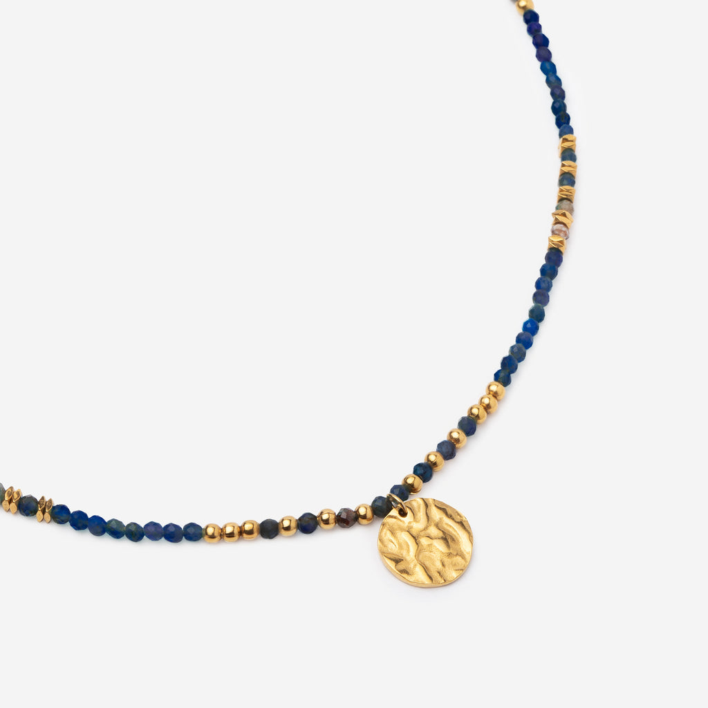 Collier Désert De Pierres Lapis