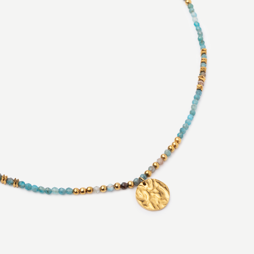 Collier Désert De Pierres Lapis