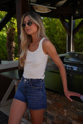 Top Sans Manches - Fiby Blanc