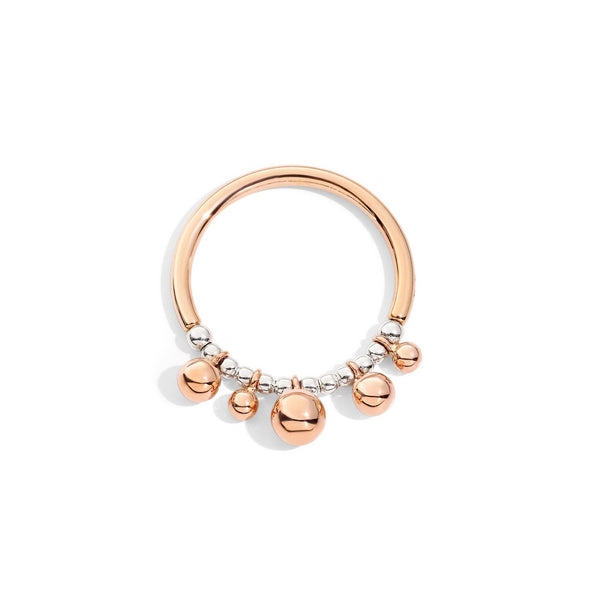 Bague Bollicine - Or Rose 9K & Argent