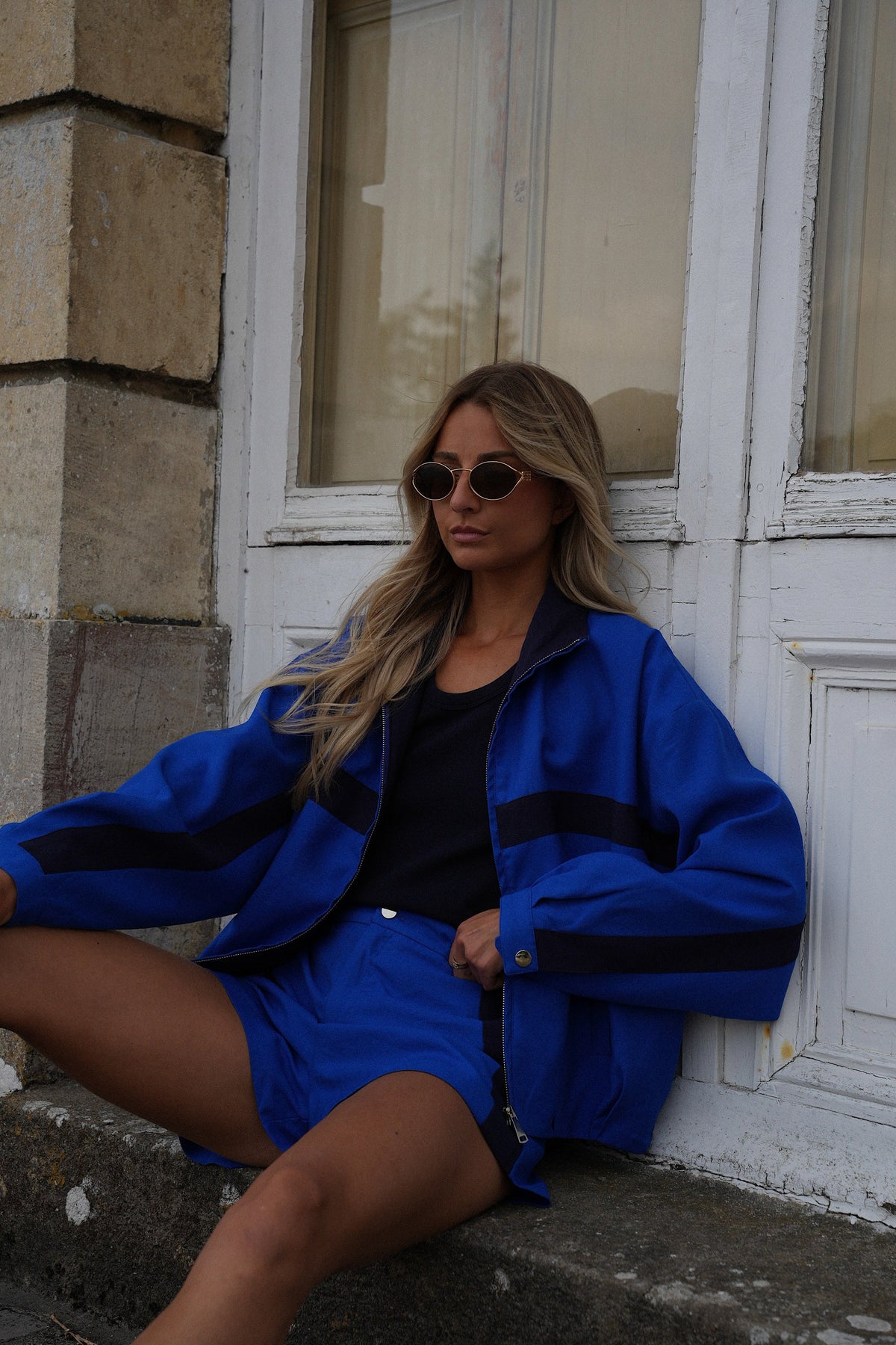 Giacca con Bande - Sael Blu
