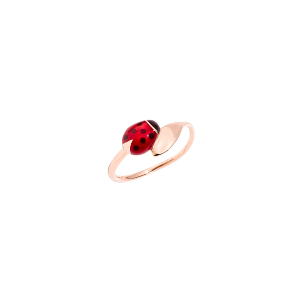 Bague Coccinelle - Or Rose 9K