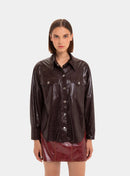 Adder Snakeskin Overshirt