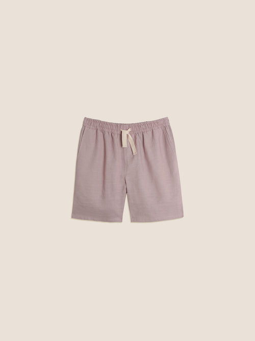 Short Lilac Linen