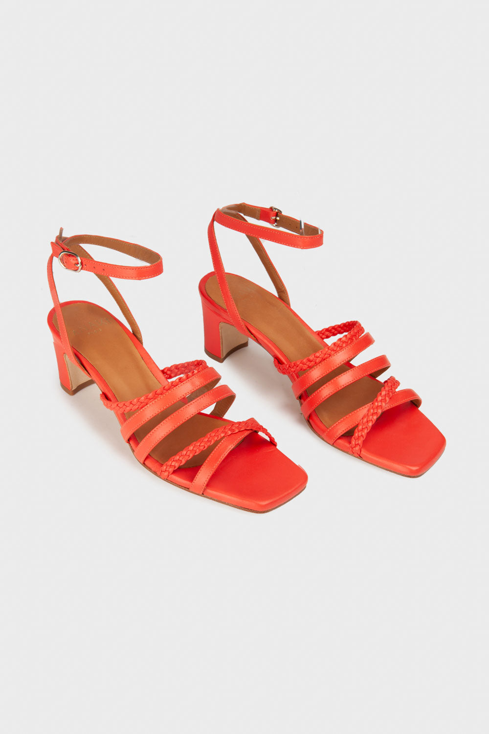 Adela Sandals - Coral