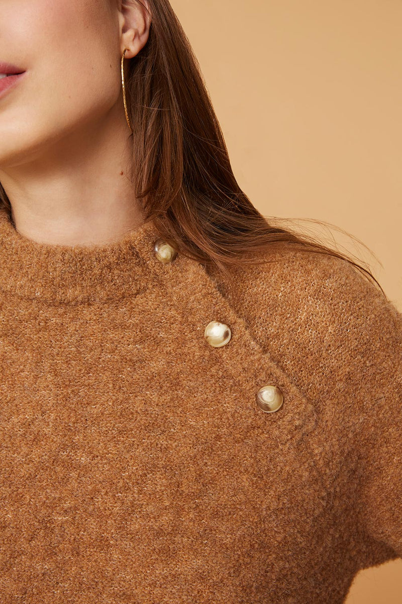 Pull Adelou - Caramel