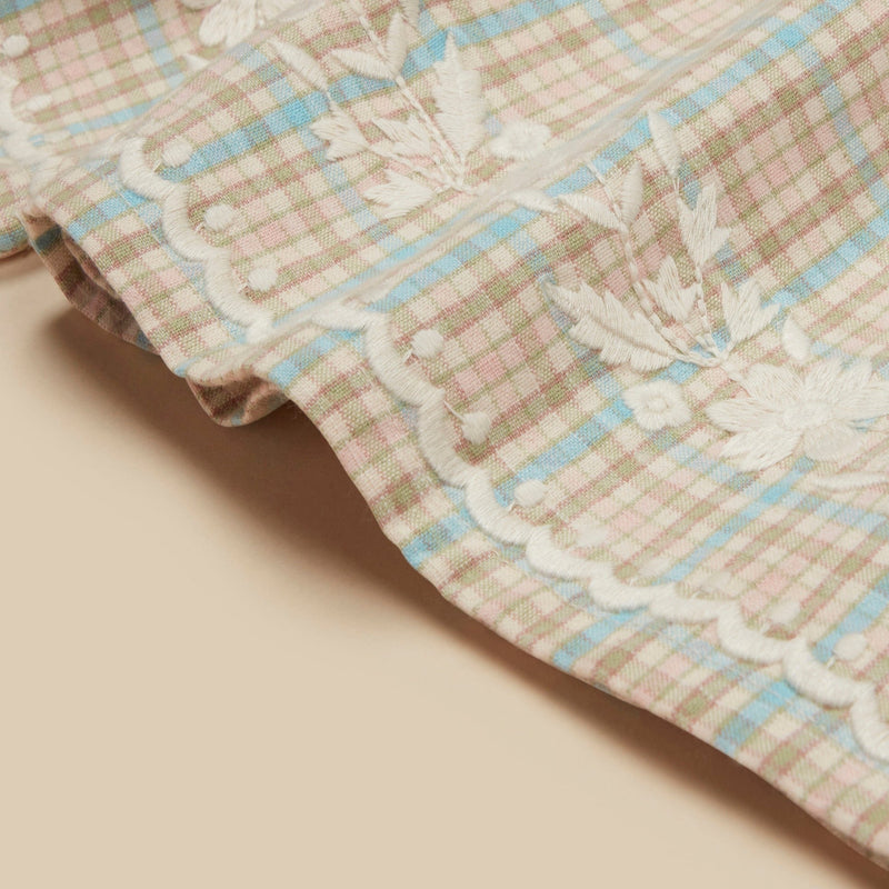 Apolina - Adina Pastel Rainbow Check Jumpsuit