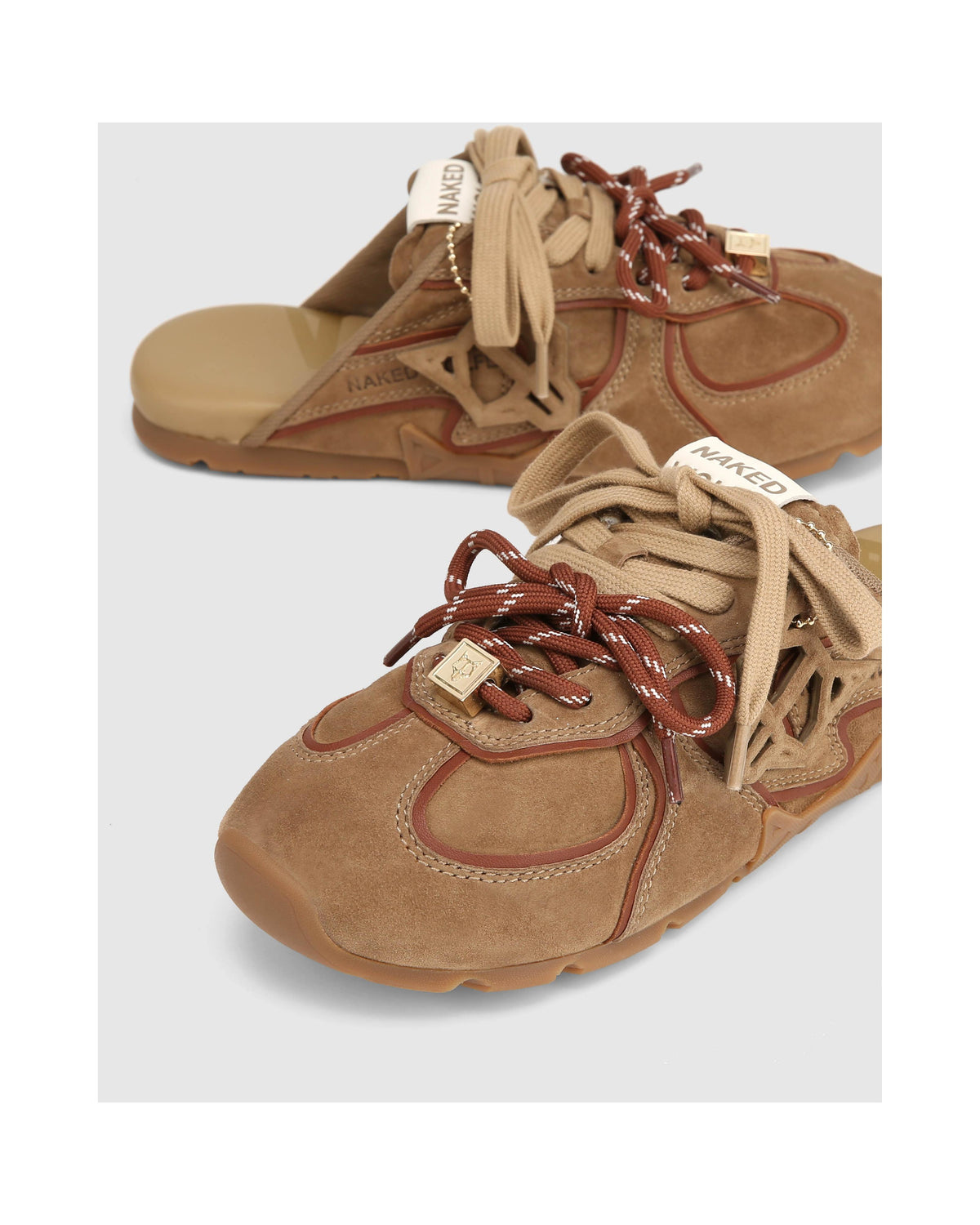 Muiltjes Admire - Khaki - Dames