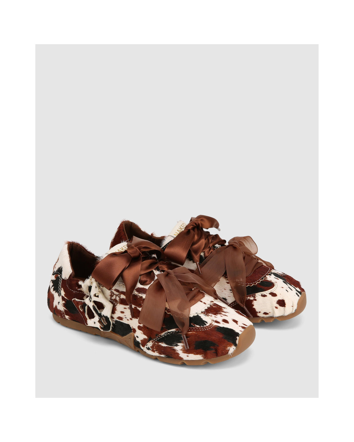 Sneakers Adorable - Kuhfell-Print - Damen