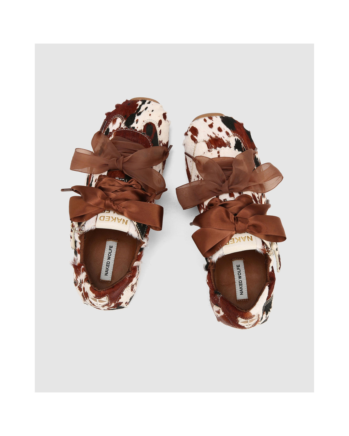 Sneakers Adorable - Kuhfell-Print - Damen