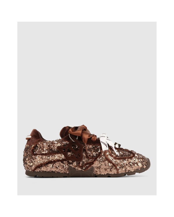 Sneakers Adored - Braun - Damen