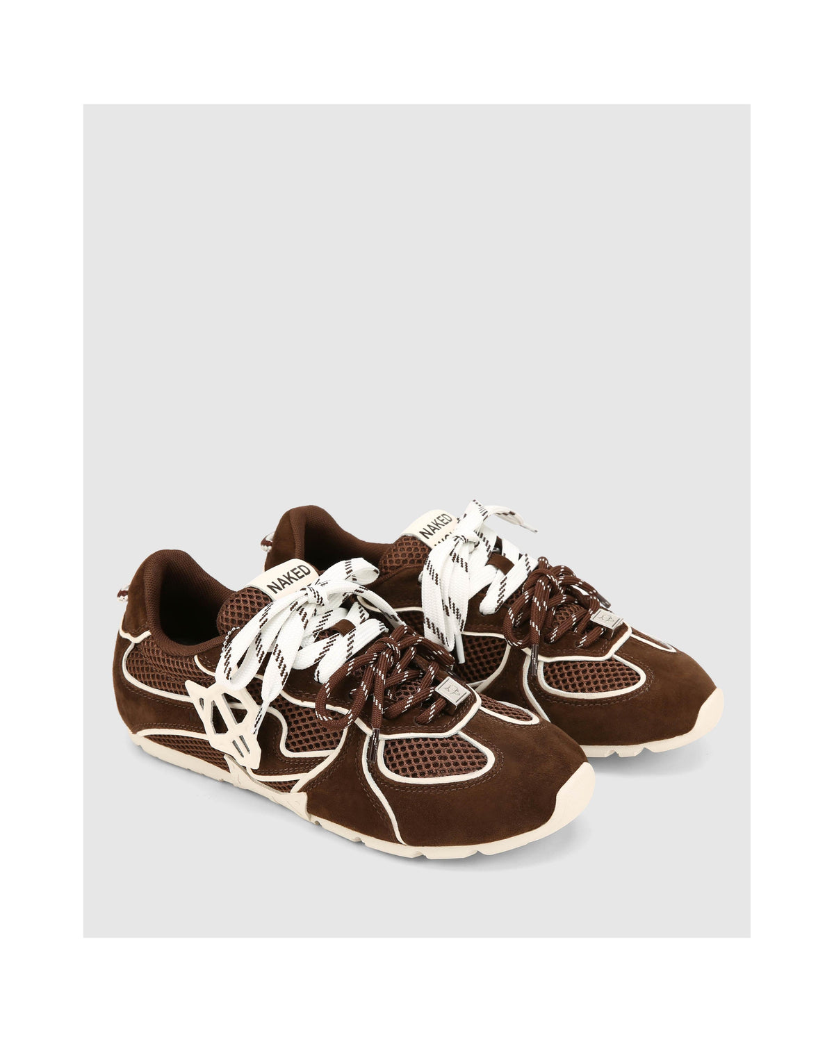 Baskets Adored - Marron/Vanille - Femme