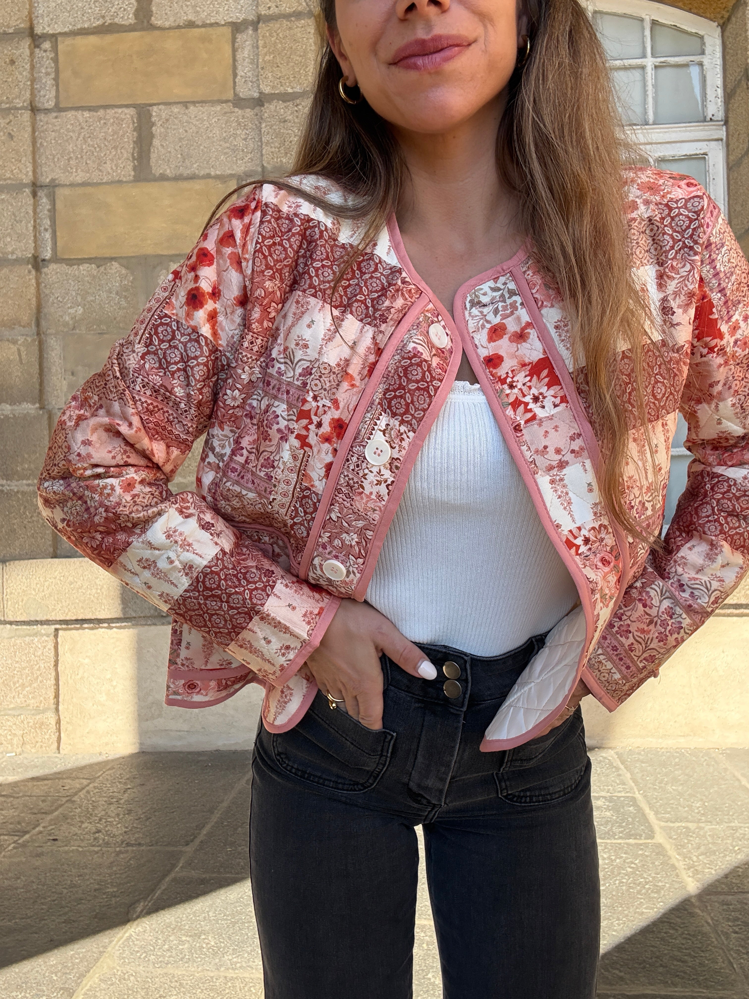 Veste Matelassée Paula Patchwork