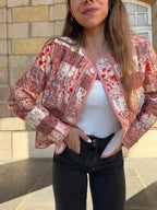 Paula patchwork quilted jacket