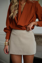 Falda pantalón Tara - Beige