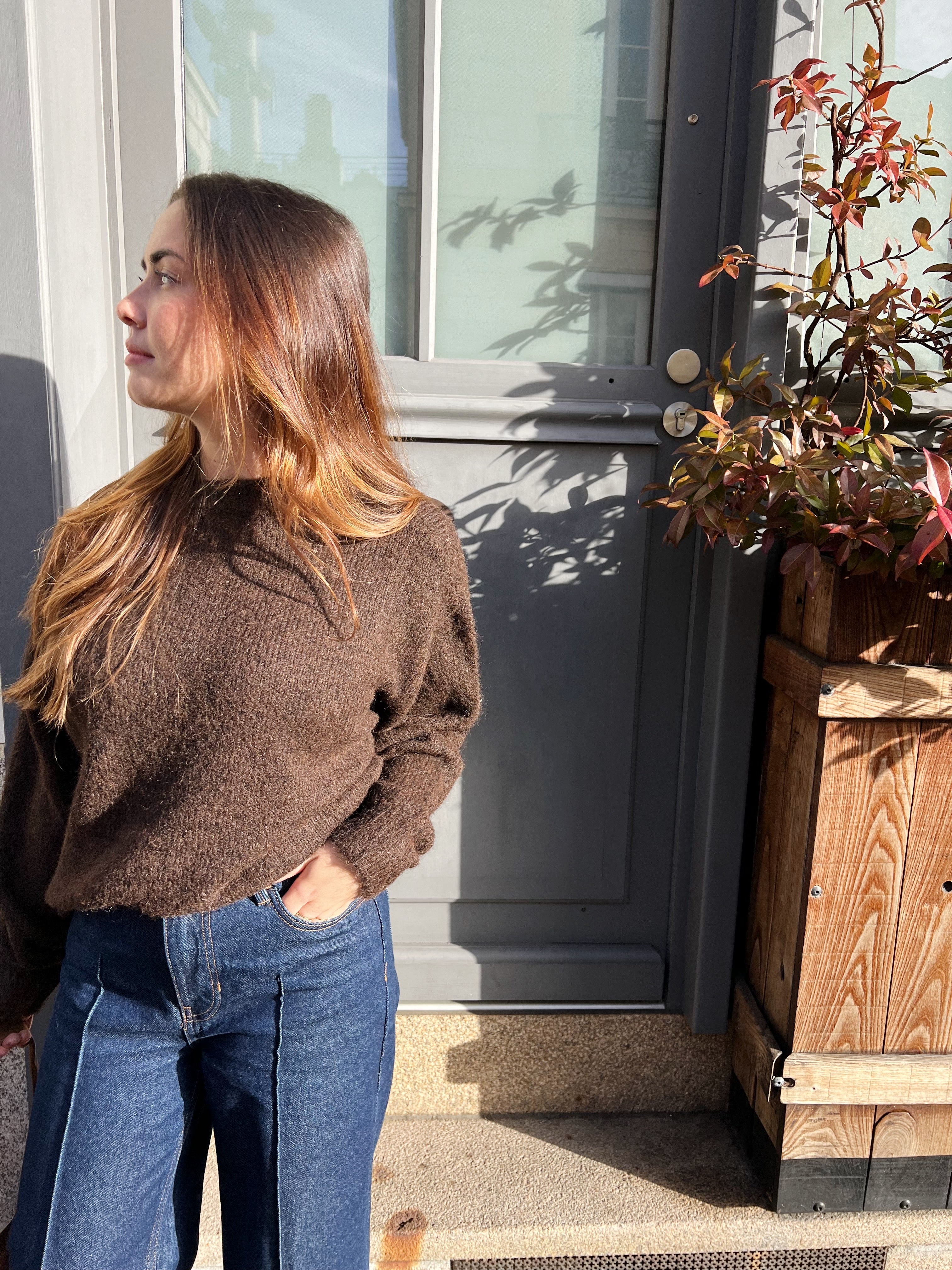 Louise Chocolate Jumper