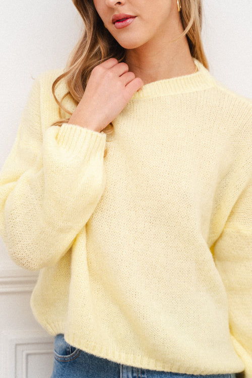 Monica Yellow Sweater