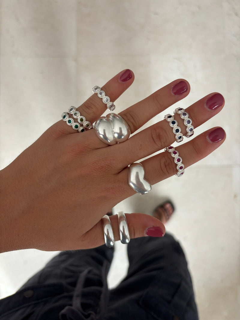 Anillo Pareja Plata