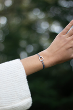 Bracelet Aero - Bleu Marine Pailleté