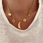 Collar Acero “Luna”