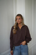 Victoria Chocolat - Studded Sweatshirt