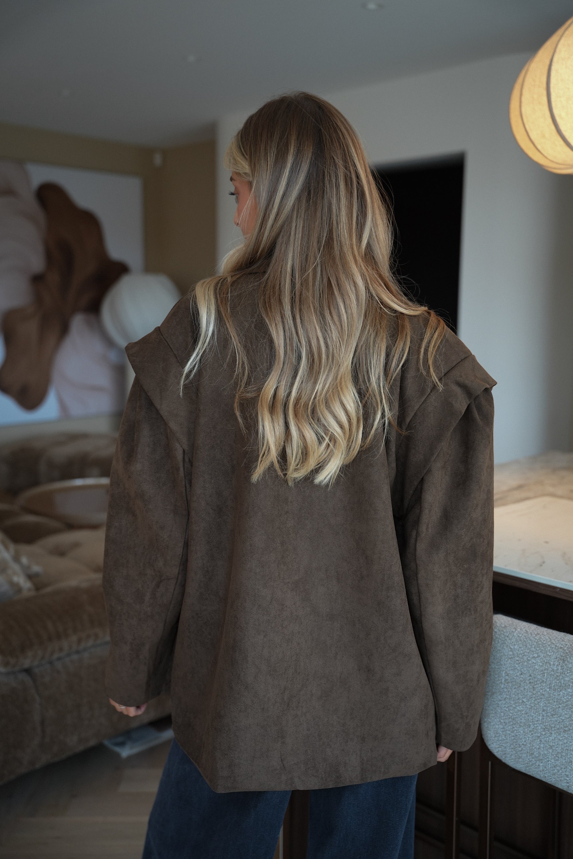 Veste Blazer Vicky - Chocolat