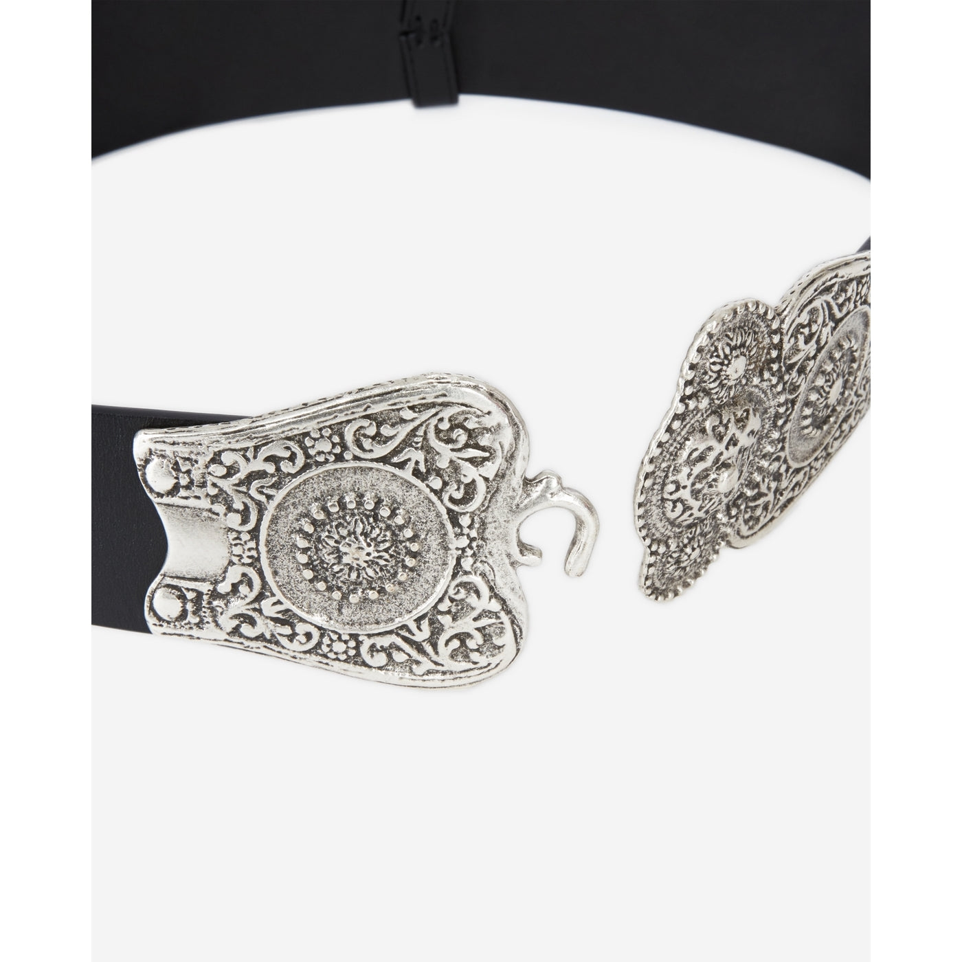 The Kooples - Ceinture En Cuir - Noir - Femme