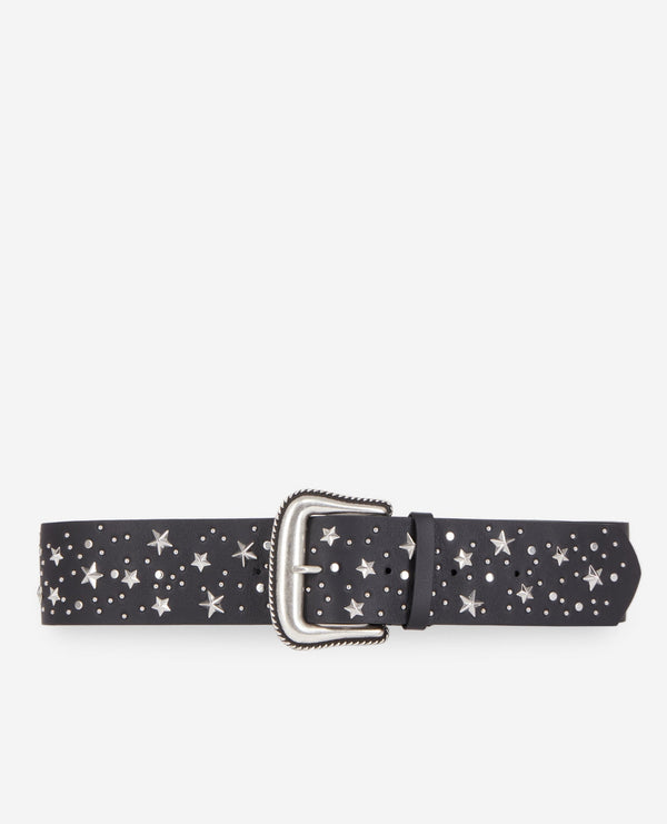 The Kooples - Leather Belt - Black - Women