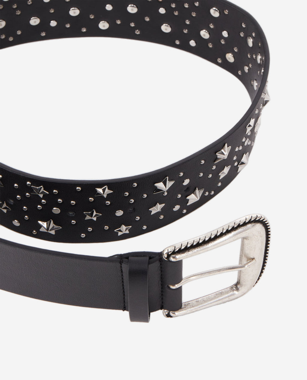 The Kooples - Cinturón De Cuero - Negro - Mujer
