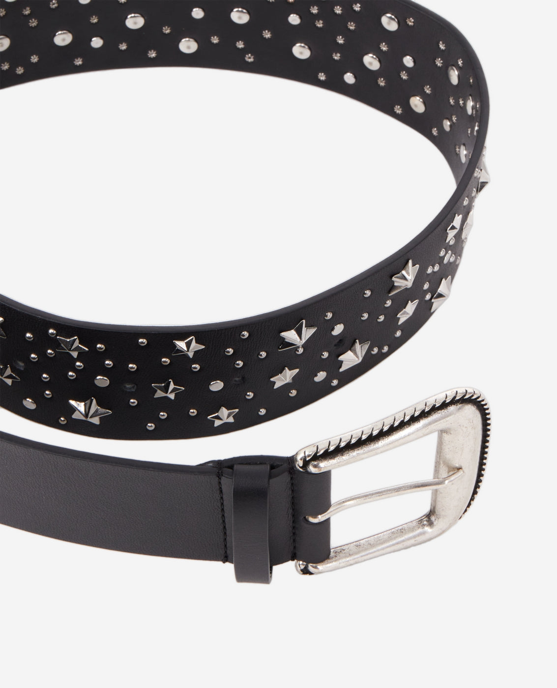 The Kooples - Cinturón De Cuero - Negro - Mujer