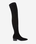 The Kooples - Botas Altas De Nubuck - Negro - Mujer