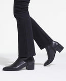 The Kooples - Bottines En Cuir Avec Zip - Femme