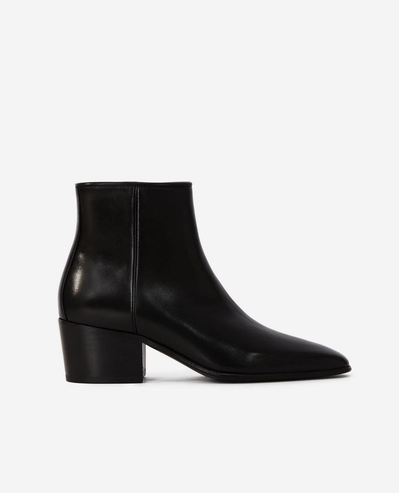 The Kooples - Bottines En Cuir Avec Zip - Femme