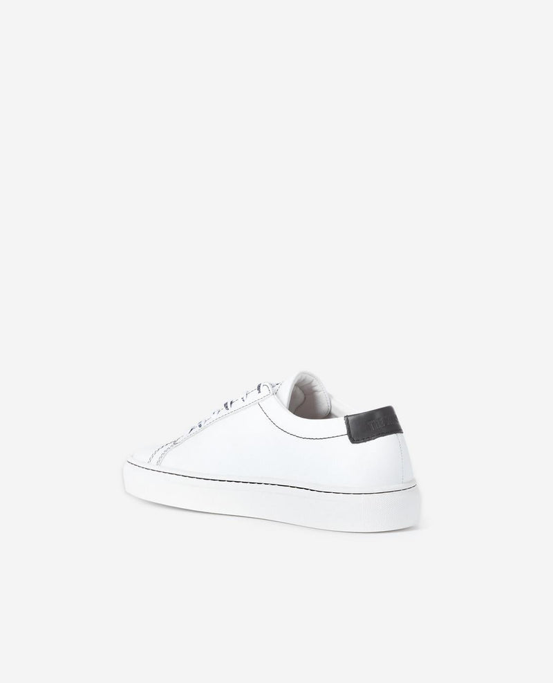 The Kooples - Deportivas De Piel Con Aplicación De Vinilo - Mujer